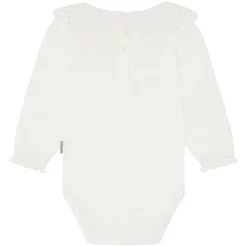 BRITT WOVEN COLLAR BODYSTOCKING | IVORY