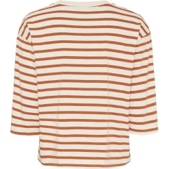 BROOKLYN TEE | BEIGE/RUST