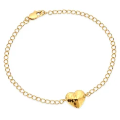 BRUISED HEART BRACELET | FORGYLDT