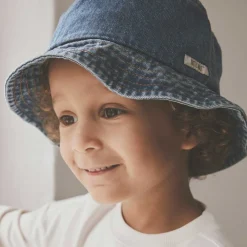 BUCKET HAT DENIM | NAVY BLAZER