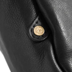 BUMBAG I BLØD LÆDERKVALITET | SORT