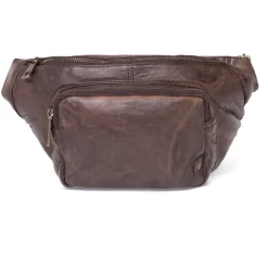 BUMBAG I VINTAGELOOK M/FRONTLOMME | WINTER BROWN