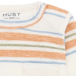 BUSTER LOOP STRIPED BODYSTOCKING | IVORY