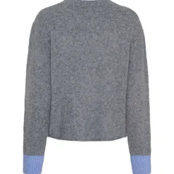 CALLA KNIT | GREY/BLUE