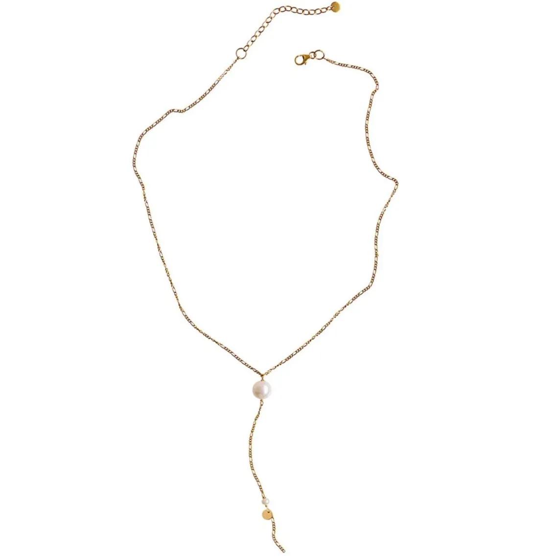 CALLAS Y-SHAPE NECKLACE | FORGYLDT