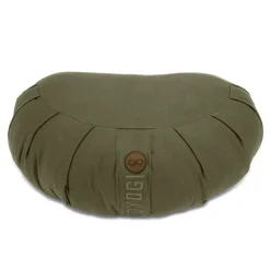CALM CRESCENT MEDITATION CUSHION | DARK OLIVE