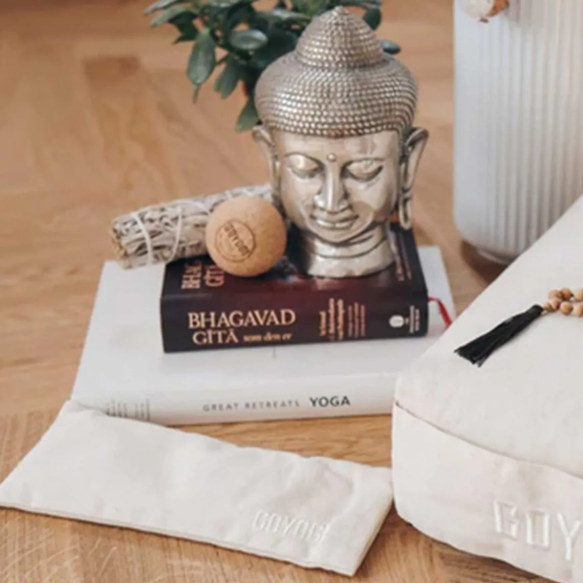 CALM ORGANIC COTTON EYE PILLOW | NATURAL