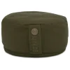 CALM ORGANIC COTTON ROUND MEDITATION CUSHION | DARK OLIVE