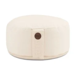 CALM ORGANIC COTTON ROUND MEDITATION CUSHION | NATURAL