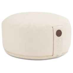 CALM ORGANIC COTTON ROUND MEDITATION CUSHION | NATURAL