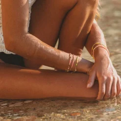 CANDYFLOSS ARMBÅND - TEABERRY | FORGYLDT