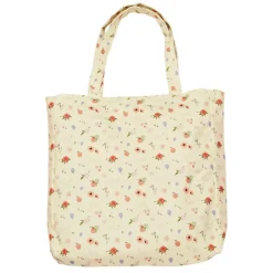 CANVAS TOTEBAG - ROSES & SHELLS