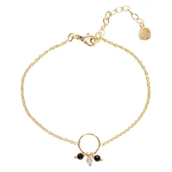 CAREFUL BLACK ONYX LAB ARMBÅND