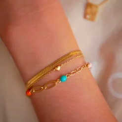 CAROLINE ARMBÅND | FORGYLDT