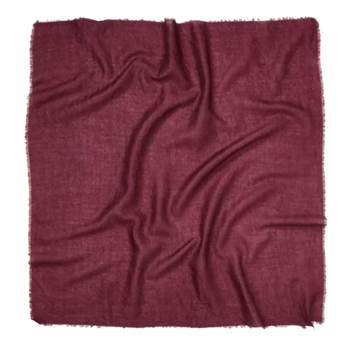 CASHMA SMALL SCARF | BURGUNDY
