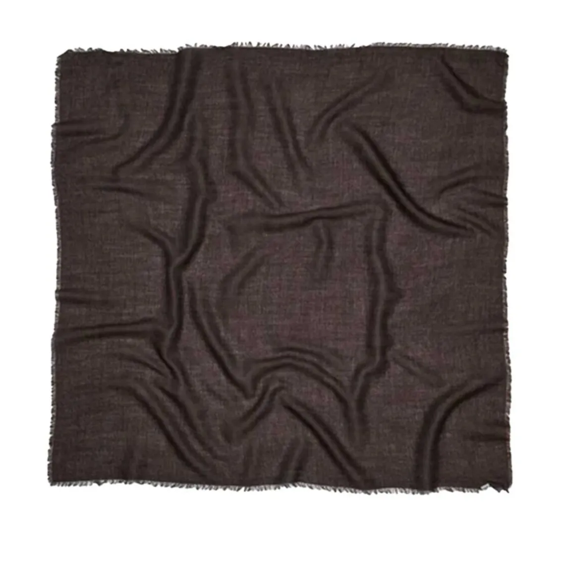 CASHMA SMALL SCARF | HOT FUDGE BROWN