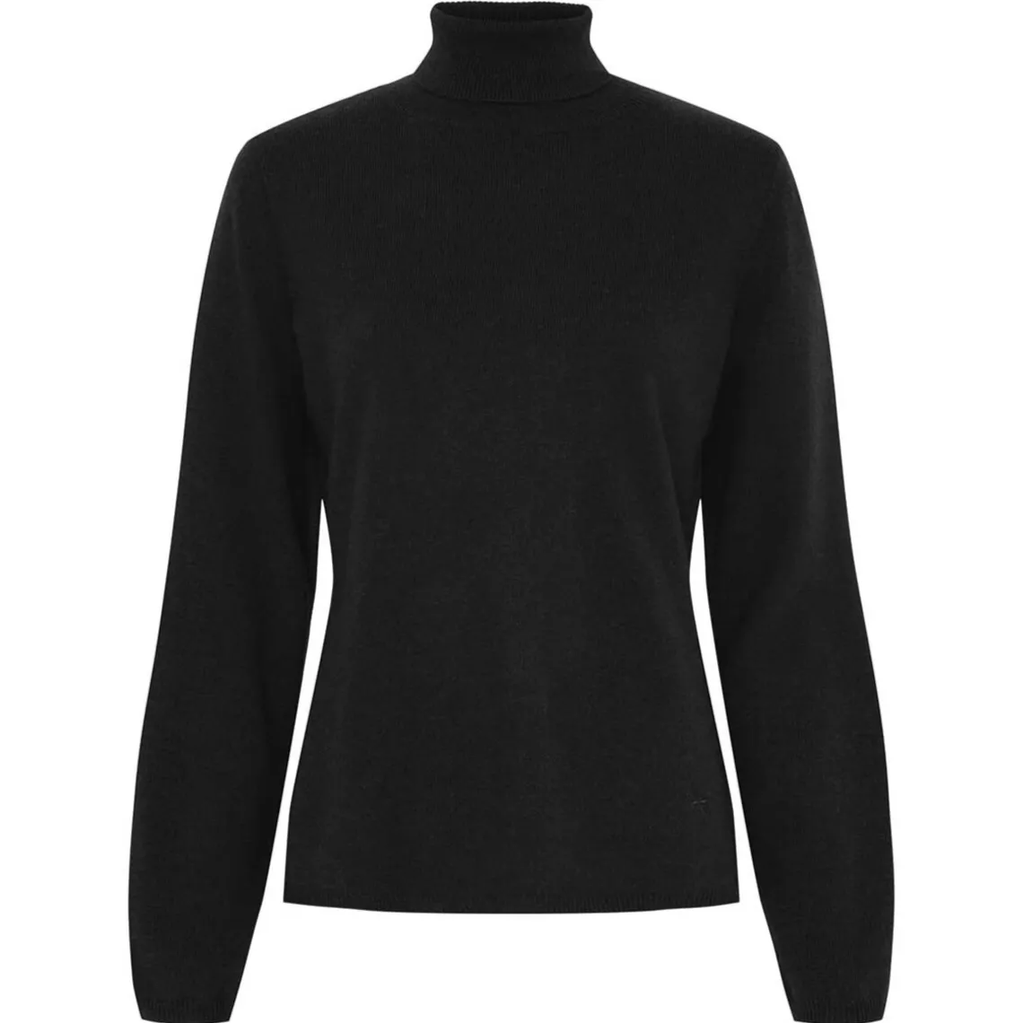 CASHMERE TURTLENECK STRIK | BLACK