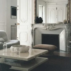 CERAMIC BALLOON TRAY 07 | RAW WHITE