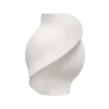 CERAMIC PIROUT VASE 01 | RAW WHITE