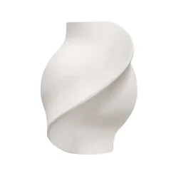CERAMIC PIROUT VASE 01 | RAW WHITE