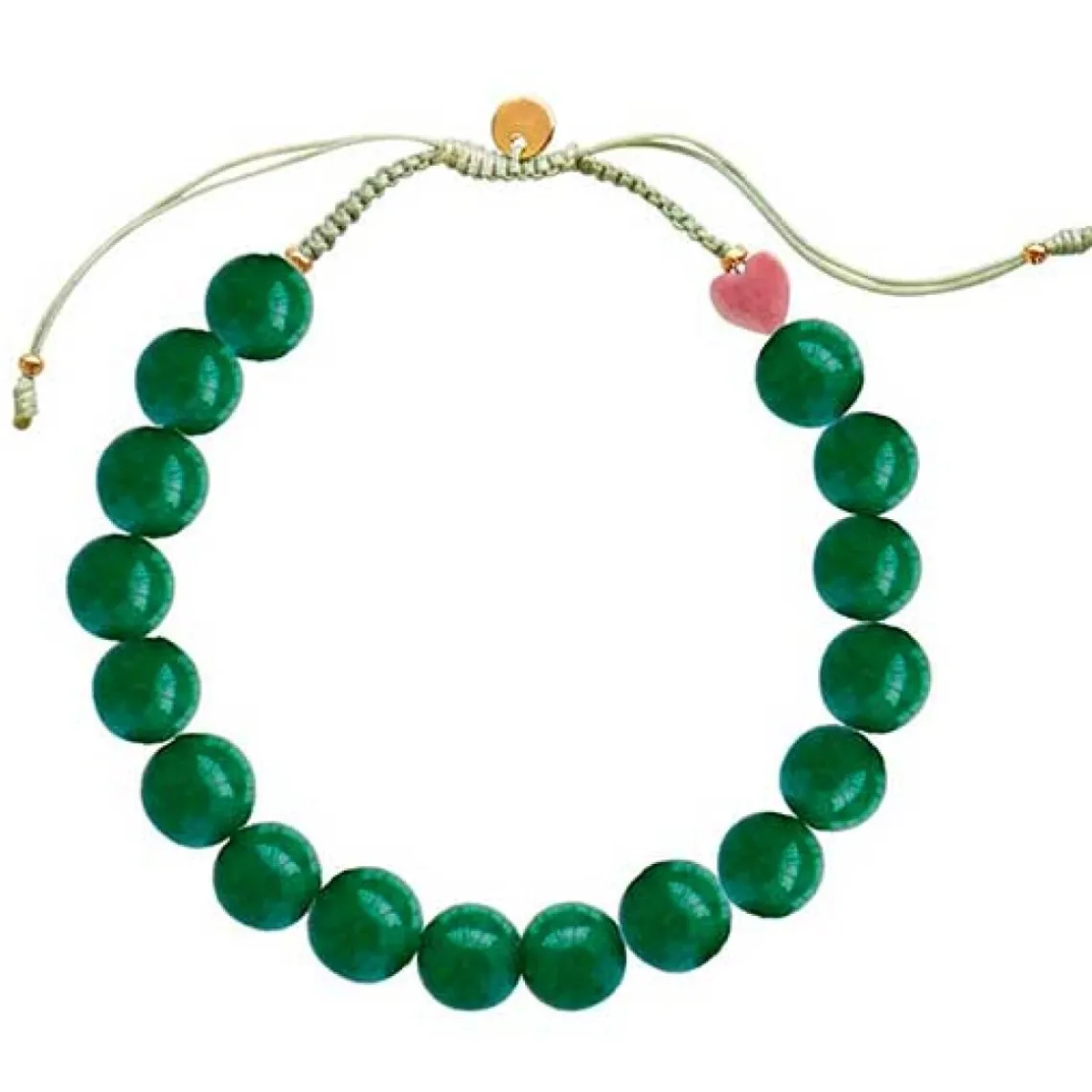 CHERRIE BON BON BRACELET - HAPPY GREEN