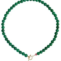 CHERRIE BON BON NECKLACE - HAPPY GREEN