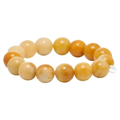 CHUNKY STRETCH ARMBÅND | ORANGE AVENTURINE