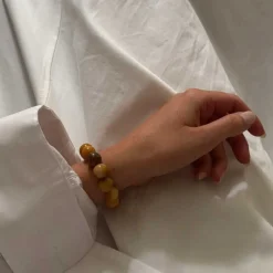 CHUNKY STRETCH ARMBÅND | ORANGE AVENTURINE