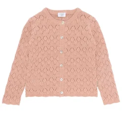 CILJA POINTELLE CARDIGAN | RUGBY TAN