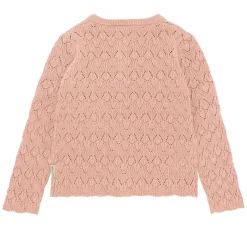 CILJA POINTELLE CARDIGAN | RUGBY TAN