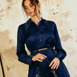 CINDY DRESS | MIDNIGHT BLUE