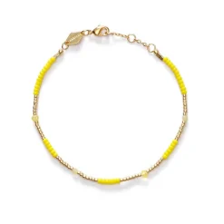 CLEMENCE BRACELET FORGYLDT | LEMON