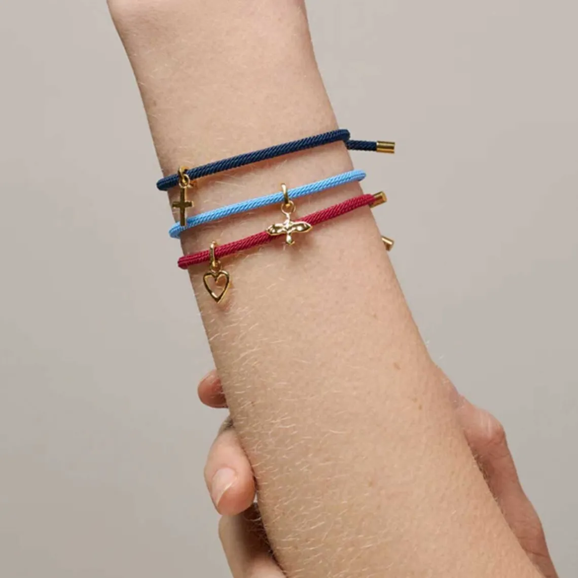 COLOR CORD ARMBÅND | BORDEAUX