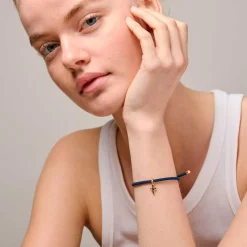 COLOR CORD ARMBÅND | NIGHT BLUE