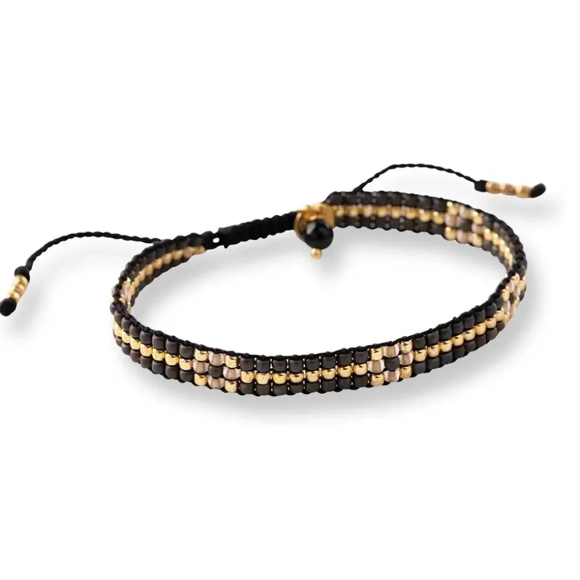 COMPETENT BLACK ONYX ARMBÅND