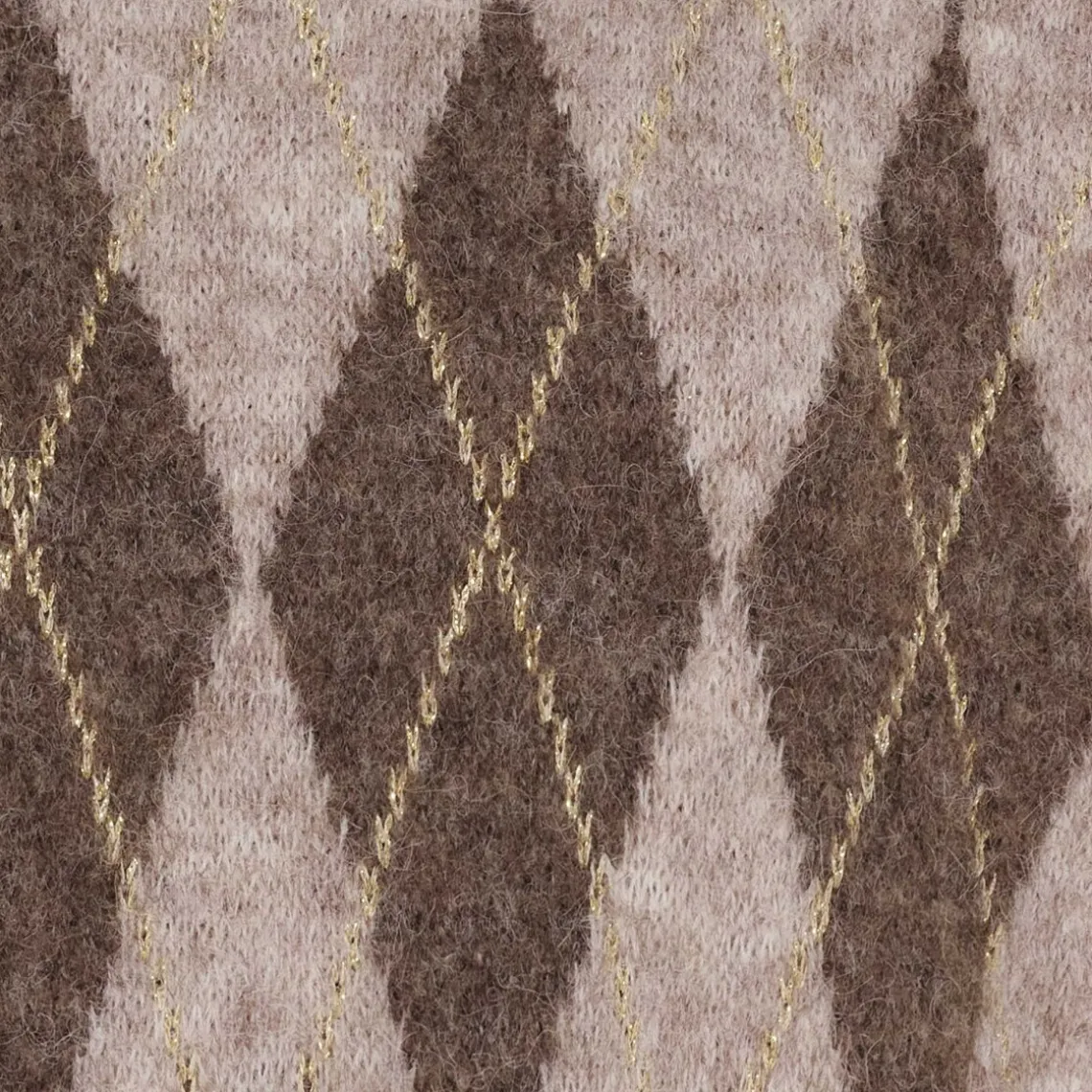 CORA KNIT | BEIGE/GOLD