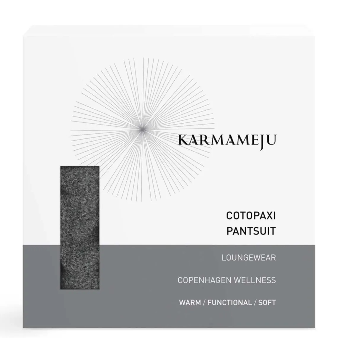 COTOPAXI PANTSUIT I FLEECE | DARK GREY