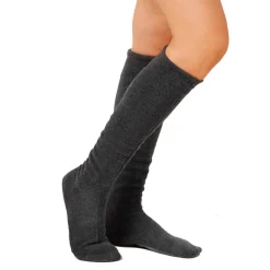 COZY FLEECESOKKER | DARK GREY