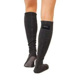 COZY FLEECESOKKER | DARK GREY