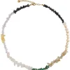 CRISPY COAST NECKLACE PACIFIC COLORS WITH PEARLS & GEMSTONES | FORGYLDT
