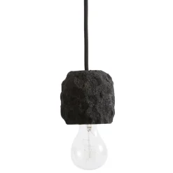 CRUST PENDEL LAMPE 8,5X8,5 CM | SORT