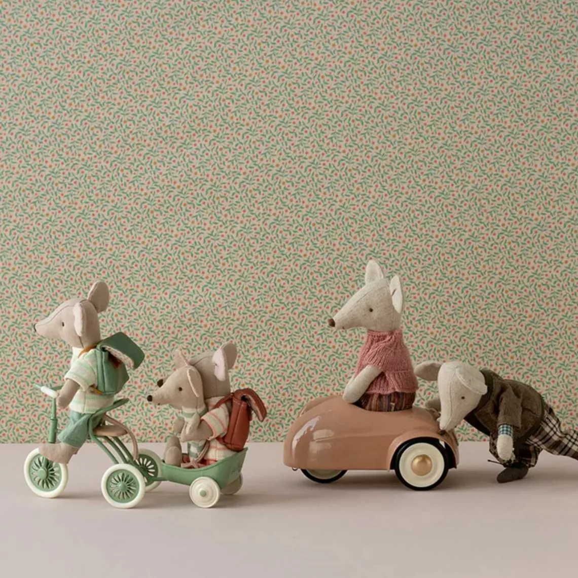 CYKEL TIL MUS 9X7X10 CM | RØD