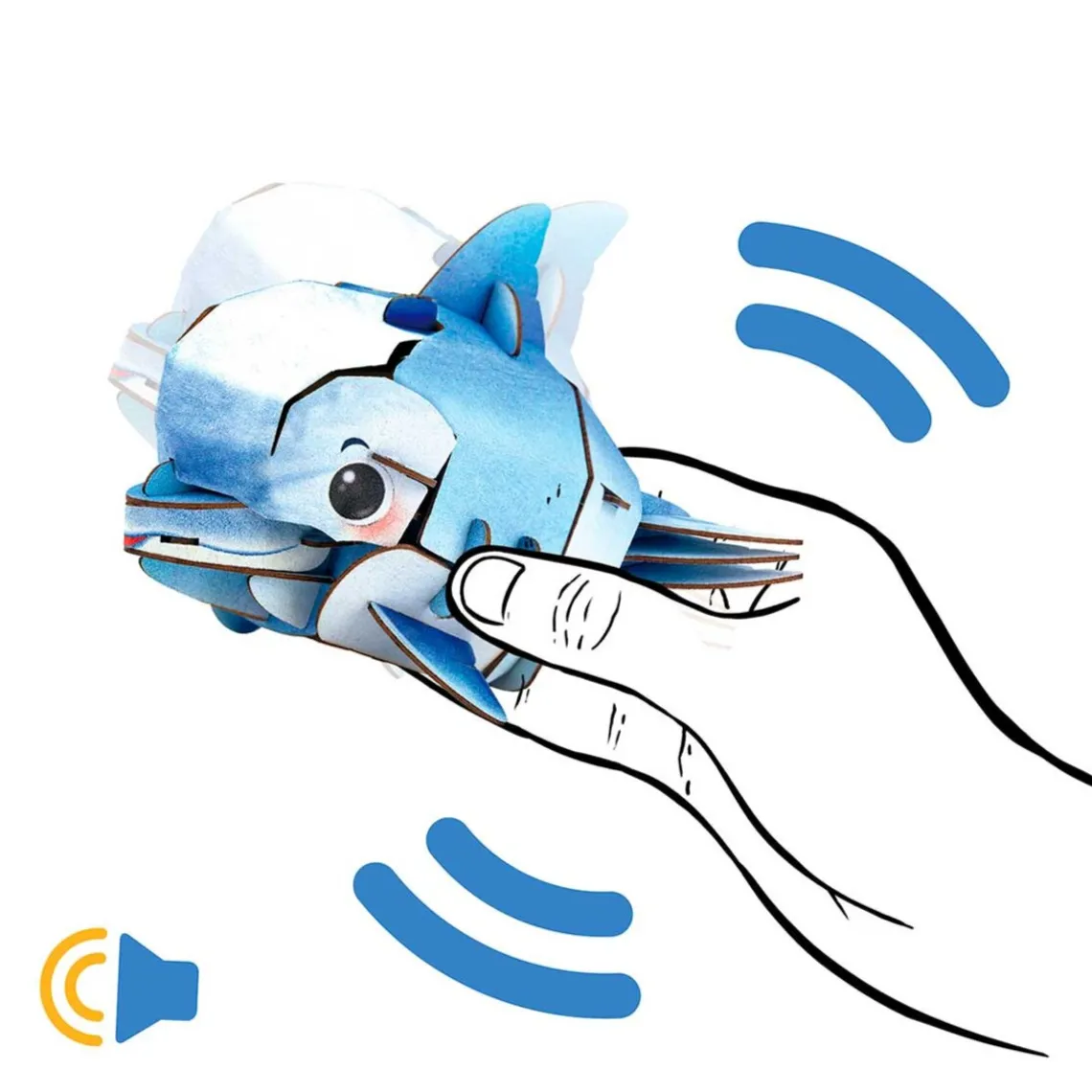 3D PUSLESPIL MED LYD | DELFIN