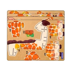 3D PUSLESPIL MED LYD | GIRAF