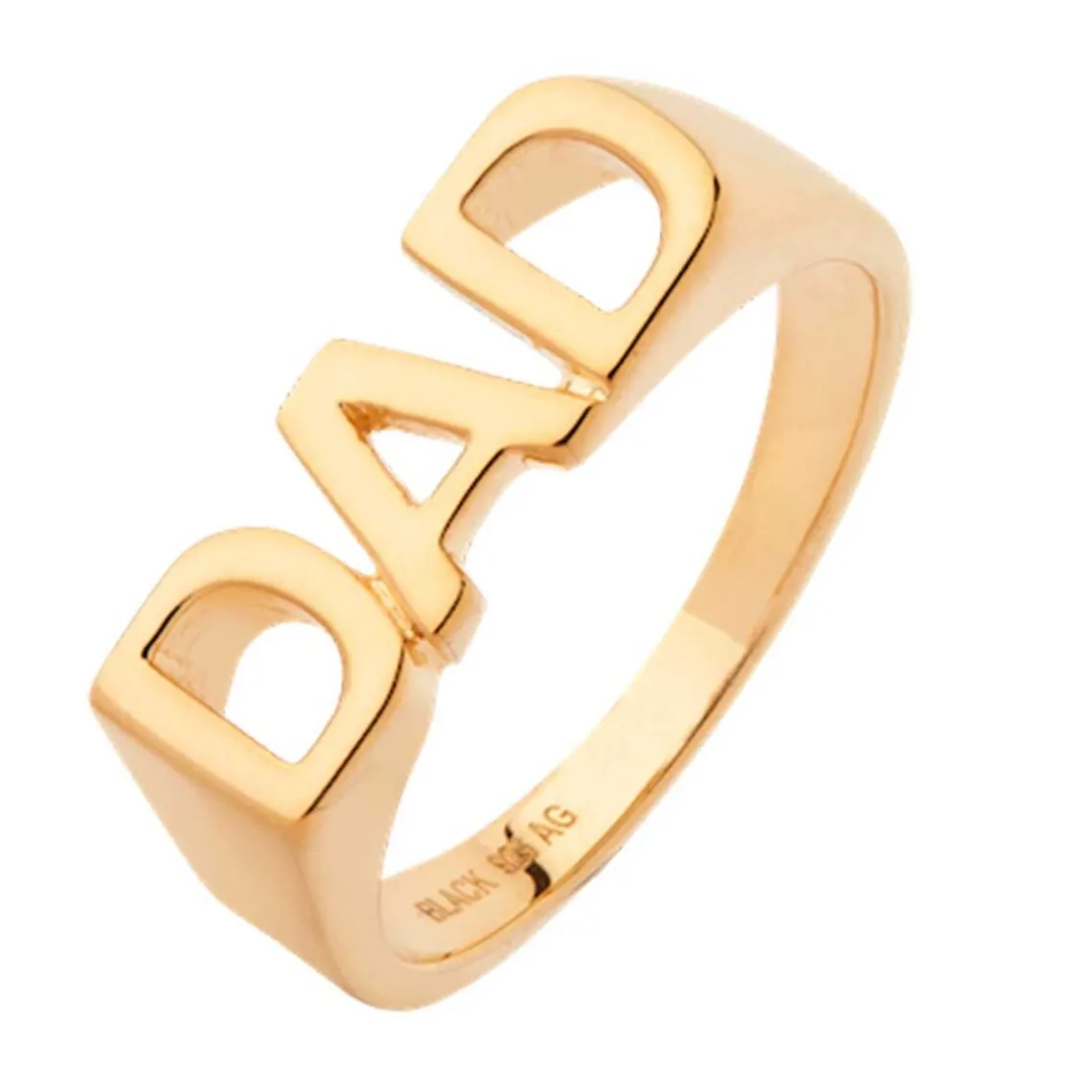 DAD RING | FORGYLDT