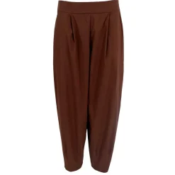 DAVINA BARREL PANTS | COFFEE