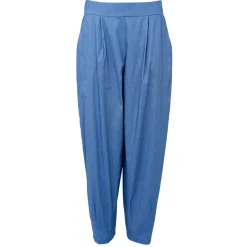 DAVINA BARREL PANTS | LIGHT DENIM MELANGE