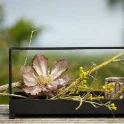 DEKOBAKKE M/HANK 42X20X19 CM | MAT SORT