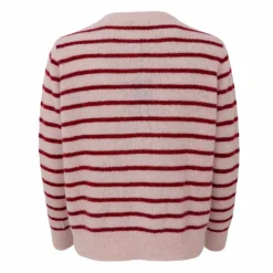 DELL STRIBET CARDIGAN | WINE