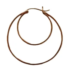 DOUBLE CREOL GRANDE EARRING 1 STK | FORGYLDT